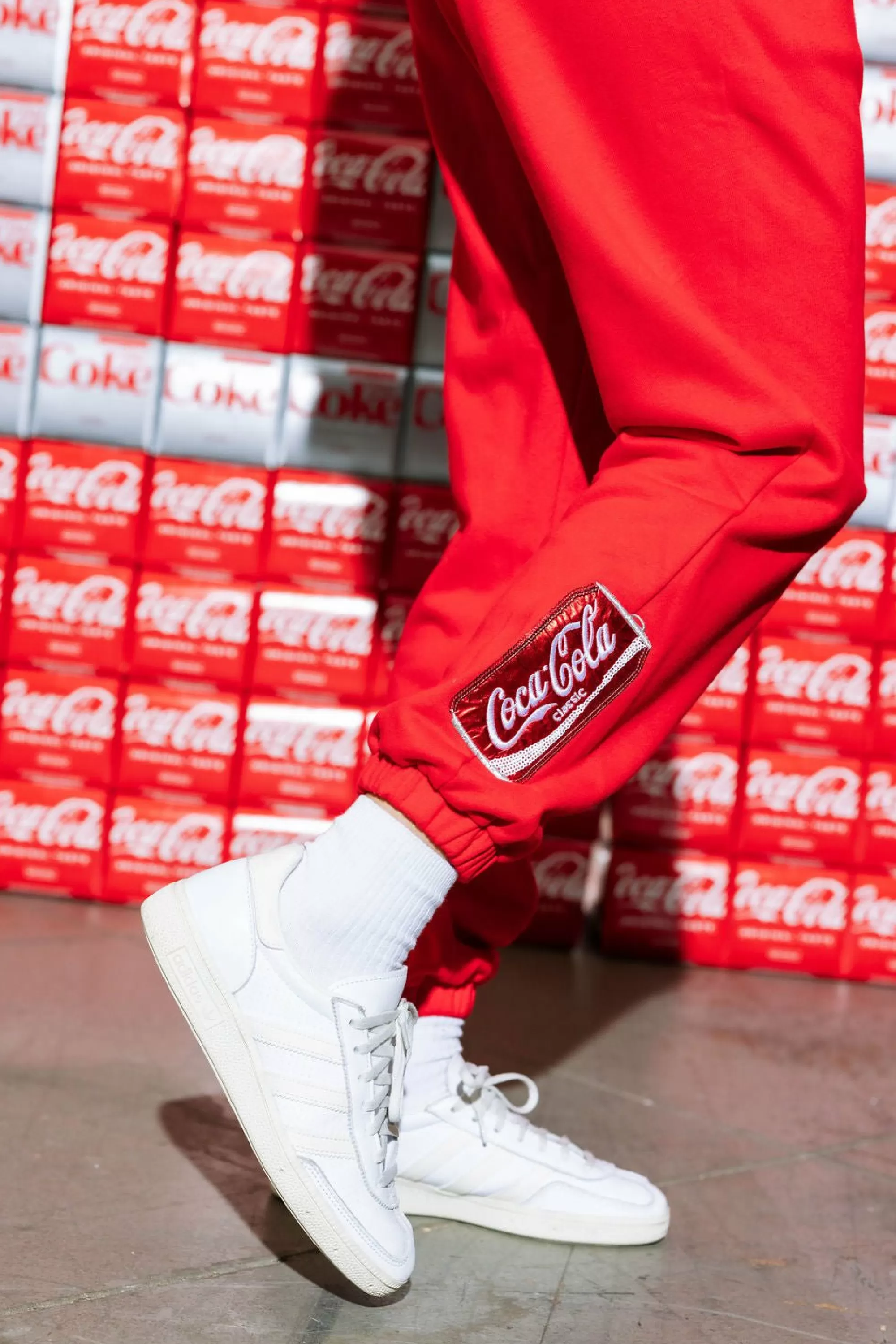 womens Queen Of Sparkles Coca-Cola® Can Joggers